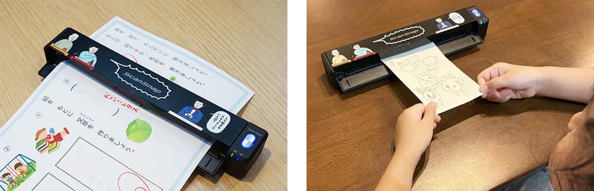 スキャンライフが楽しくなる、遊び心のあるデザインカバーを別売で用意
