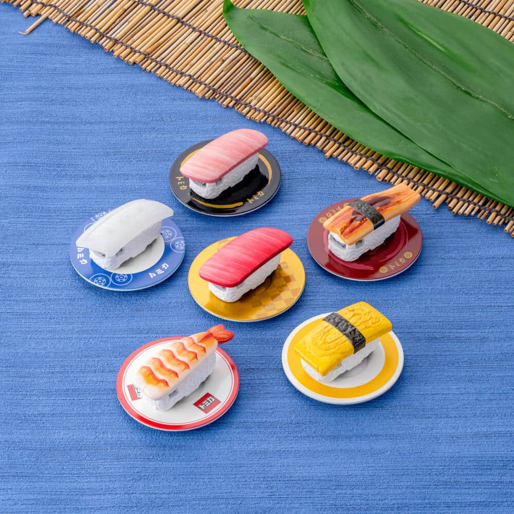 「トミカ」55周年を祝う　「すし」モチーフのデザイン