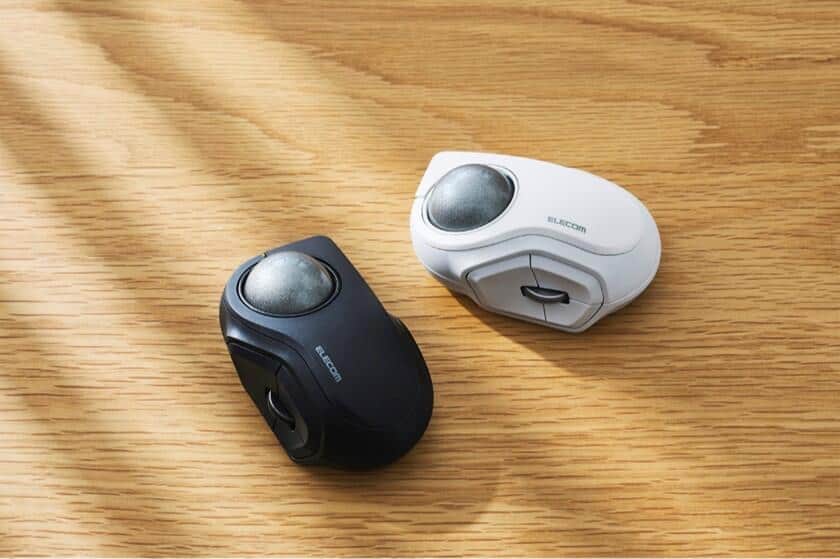 エレコム史上最もコンパクト　持ち運び用トラックボールマウス「bitra」新モデル