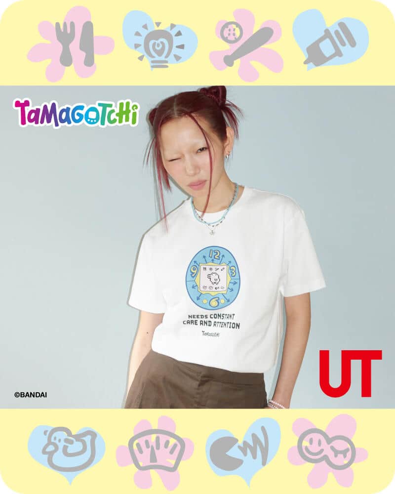 「UT」コラボモデル「たまごっち」と、Tシャツが登場
