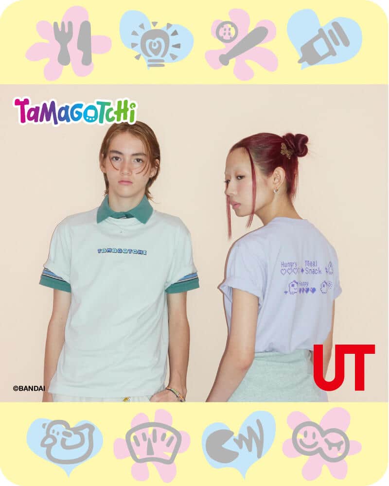 「UT」コラボモデル「たまごっち」と、Tシャツが登場
