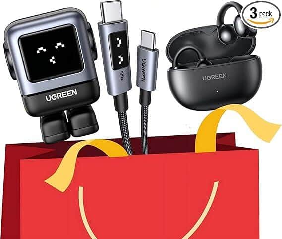 UGREENの「新春福袋」は、可愛すぎるのに本格派な「ロボット充電器」まで入って優秀です