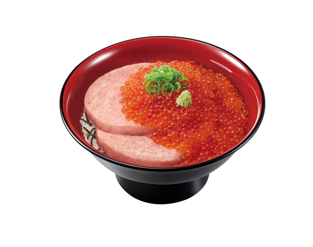 いくらとまぐろたたきのハーモニーが広がる