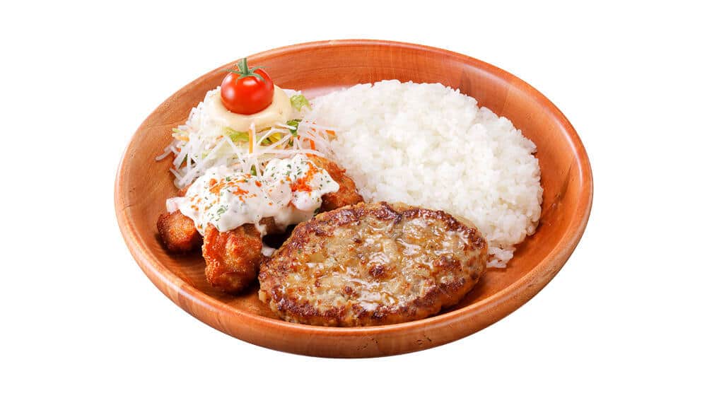 ご飯が進む2つのガッツリコンビメニュー
