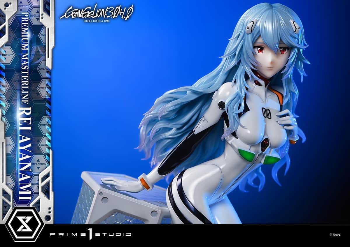 ロングヘアの「綾波レイ」を精緻に立体化
