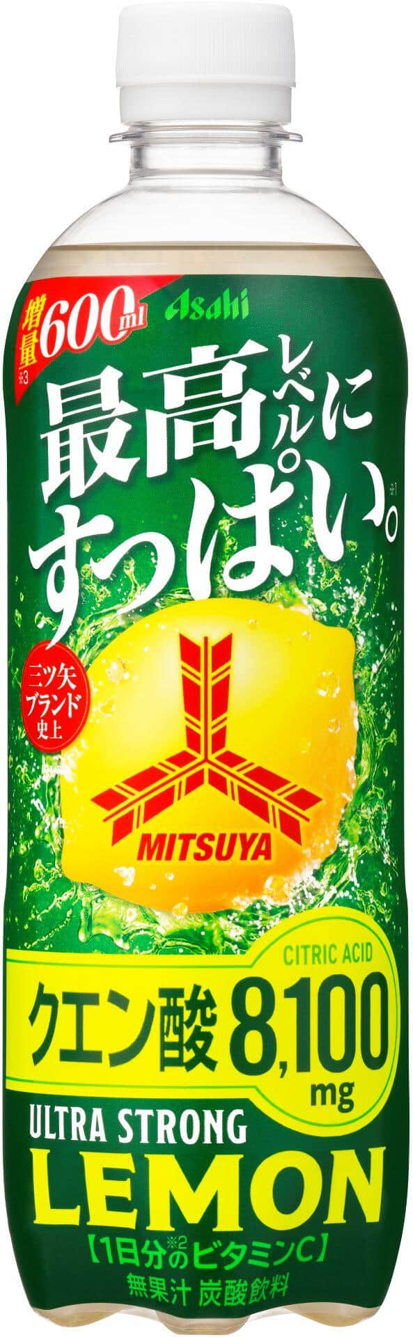 最高レベルにすっぱい強炭酸、爽快な味わい
