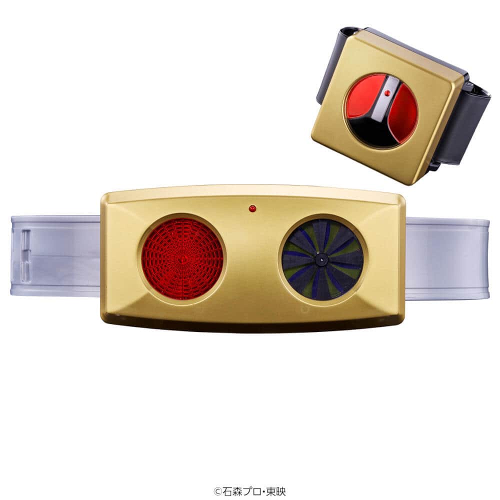 放送当時の変身ベルトに様々なギミックを追加、「BLACK RX」になりきれる
