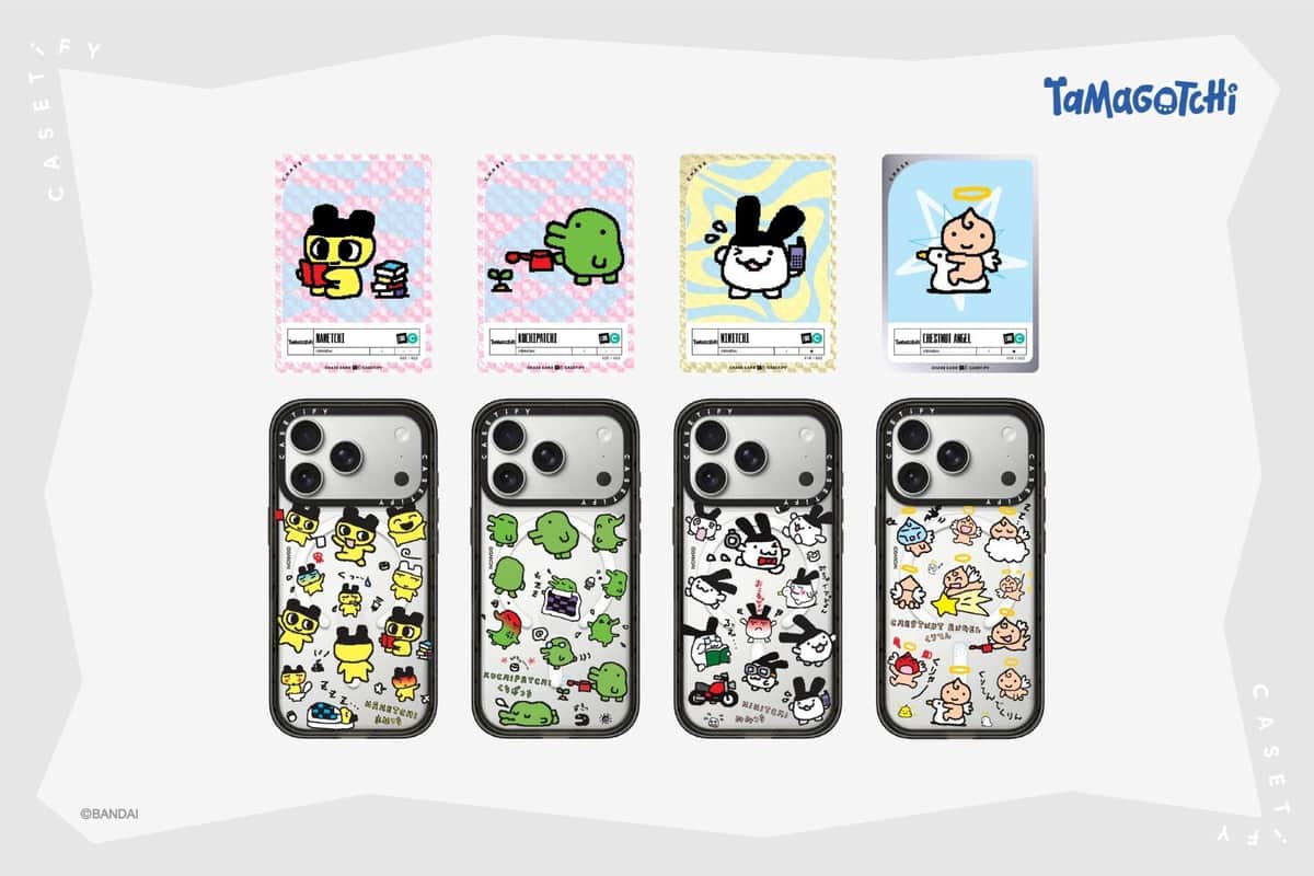 「たまごっち」の世界観をCASETiFY流にアレンジしたアイテムを多数用意
