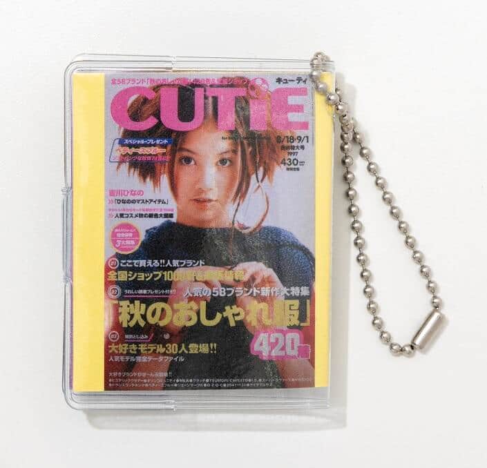 手のひらサイズでも誌面を一部再現、広げて読める
