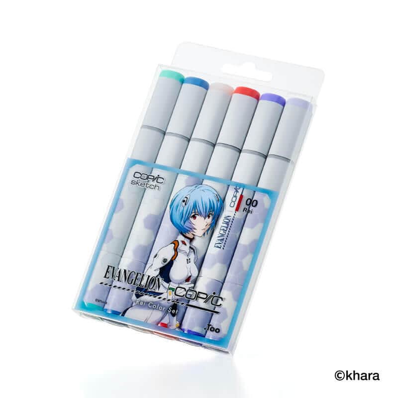 コラボデザインのマーカーでエヴァを描ける