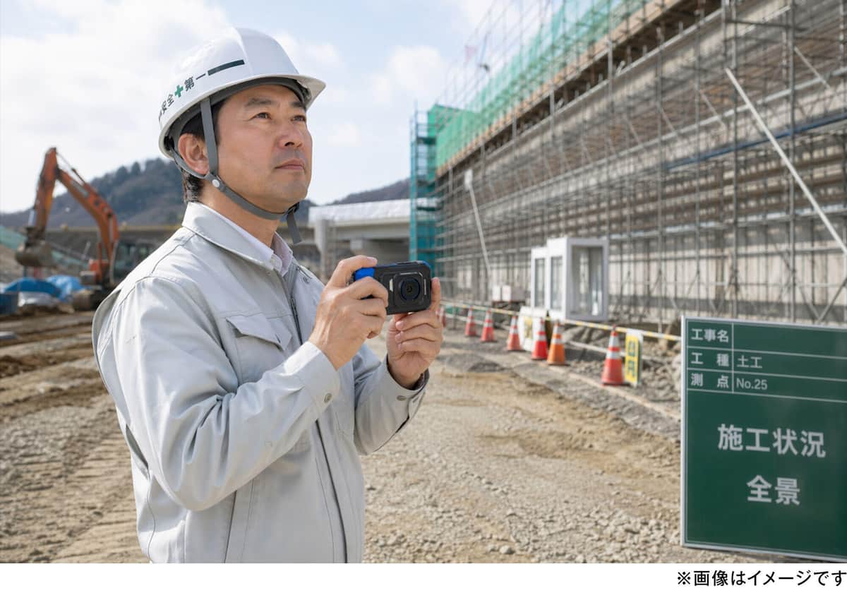 アウトドアシーンはもちろん、現場仕事にも活躍