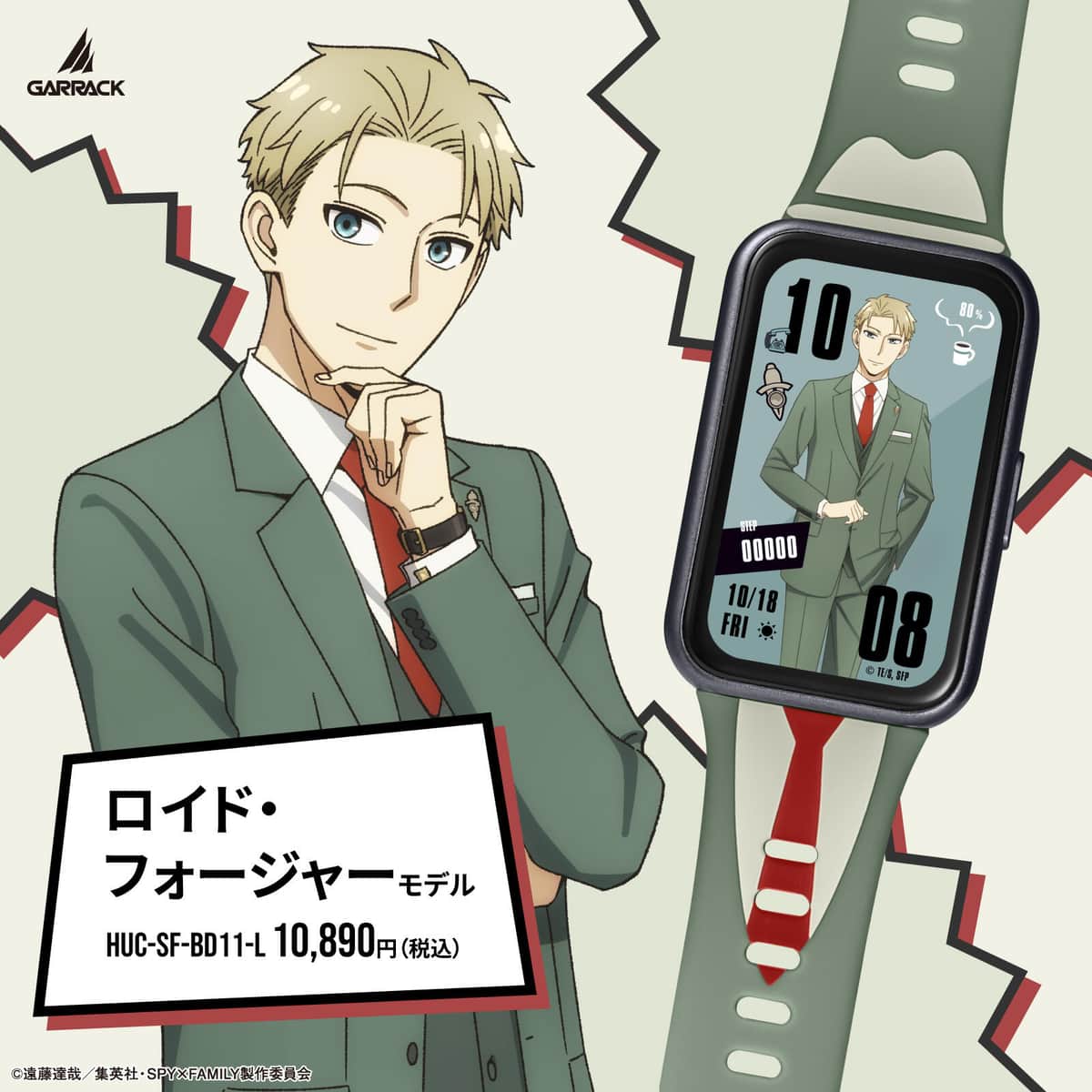 フォージャー家の4キャラと楽しく健康管理