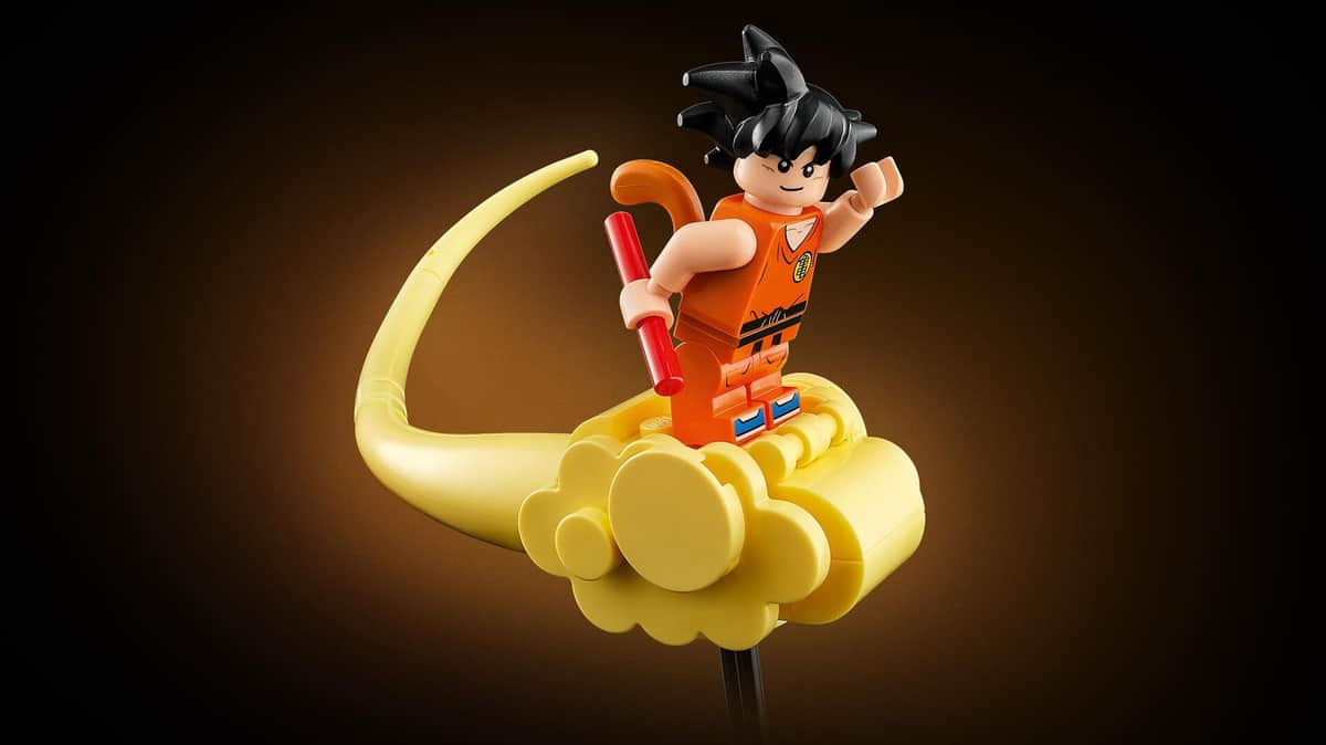 「ドラゴンボール」の「神龍」出現シーンをレゴブロックで
