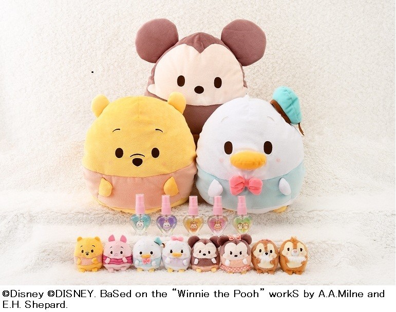 ディズニーキャラのふわふわぬいぐるみ「Ufufy」にミニ＆Mサイズ: J
