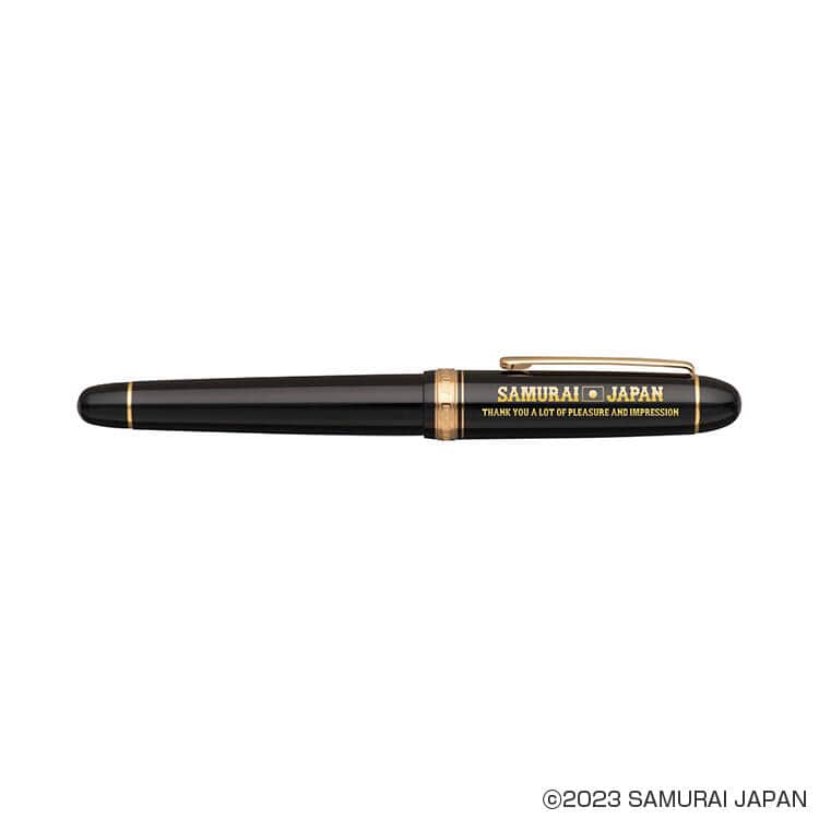 「侍ジャパン」をデザインの万年筆 「SAMURAI JAPAN」のロゴ入り: J-CAST トレンド【全文表示】