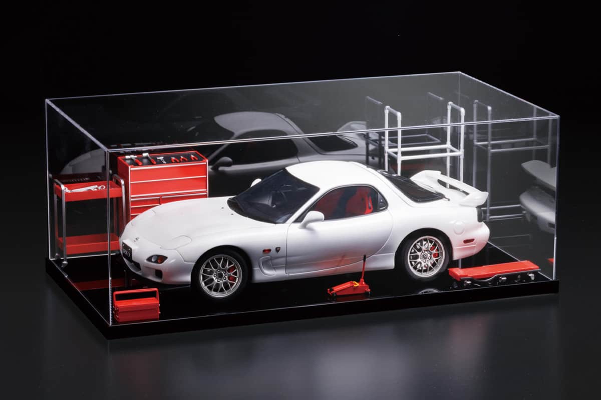 マツダ モデルカー　RX-7 3代目「RX-7」が組み立てられるマガジンシリーズ 「週刊『マツダ RX-7