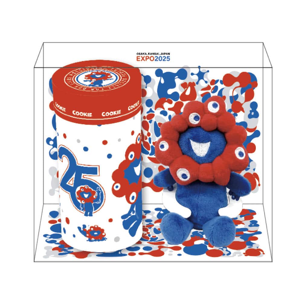 ミャクミャク　お菓子 ミャクミャクが可愛いゼリー缶に！ミャクミャクと受け継がれてきた伝統