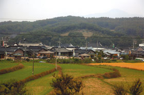 安東の農村は日本の山里をしのばせて、どこか懐かしい