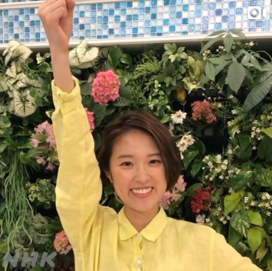 「私、早稲田チア部だったんです」NHK近江友里恵アナが衝撃の告白！応援歌「紺碧の空」を歌いチアの振りを披露　ネットでは「か、か、可愛い～」の声