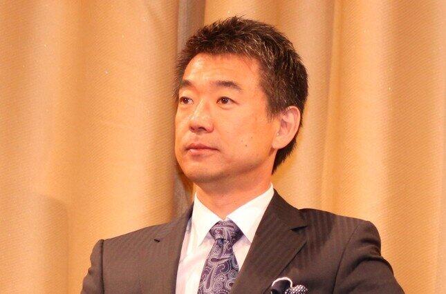 橋下徹さん（編集部撮影）が池江璃花子選手の活躍についてコメントした。